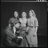 Adele Paige, Christine Andreas, Helena Grenot, and Dan Cartagena in publicity for the stage production Fiddler on the Roof