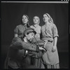 Adele Paige, Christine Andreas, Helena Grenot, and Dan Cartagena in publicity for the stage production Fiddler on the Roof