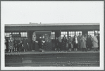 People waiting for an IRT subway train
