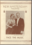 Playbill cover for the stage production Face the Music