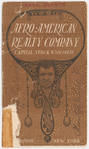 Afro-American Realty Company brochure