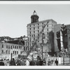 Old houses being demolished in the Brooklyn Borough Hall section