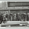 Construction of new building of the Abraham & Straus department store in Brooklyn