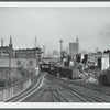 View near Hunters Point subway station in Queens, N.Y.