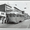 Church Avenue streetcar in Brooklyn, N.Y.