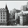 View from the Chatham Square station of the Third Avenue Elevated