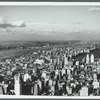 View from the Empire State Building observation tower towards northwest