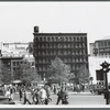 Borough Hall neighborhood in Brooklyn, N.Y.