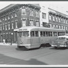 Church Avenue streetcar in Brooklyn, N.Y.