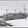 Church Avenue streetcar in Brooklyn, NY near New York Bay and 39th Street