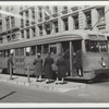 Streetcar on Livingston Avenue, Brooklyn, NY