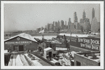 View from Brooklyn Heights, N.Y. towards Manhattan
