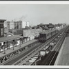 Elevated train on Myrtle Street [Avenue] near Grand Avenue station