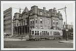 Streetcar on DeKalb Avenue in Brooklyn, N.Y.