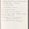 Costume notebook for Grease