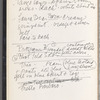 Costume notebook for the John Curry Skating Troupe and Chaplin