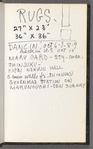 Notebook documenting Willa Kim's trip to Japan
