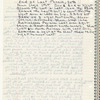 Spiral notebook including spring 1972 rehearsal schedule and choreographic notes for "A Song for You"
