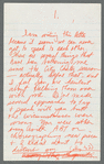 Letter from Dudley Williams to Alvin Ailey discussing artistic differences and direction