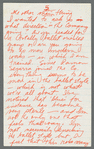 Letter from Dudley Williams to Alvin Ailey discussing artistic differences and direction