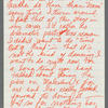 Letter from Dudley Williams to Alvin Ailey discussing artistic differences and direction