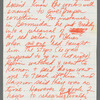 Letter from Dudley Williams to Alvin Ailey discussing artistic differences and direction