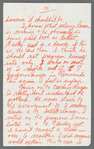 Letter from Dudley Williams to Alvin Ailey discussing artistic differences and direction