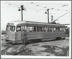 Brooklyn, N.Y. [streetcar and conductor]