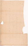 Livingston, Robert, Junr., addressed to Abraham Yetts [Yates] Esq., High Sheriff for the City and County of Albany