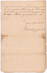 Livingston, Robert, Junr., addressed to Abraham Yates Junr. Esqr., High Sheriff of the City and County of Albany
