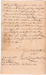 Livingston, Robert, Junr., addressed to Abraham Yets [Yates] Junr. Esqr. at Albany