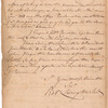 Livingston, Robert, Junr., addressed to Abraham Yates Esqr., High Sheriff for the City and County of Albany