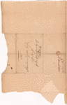 Livingston, Robert, Junr., addressed to Abraham Yates Esqr., High Sheriff for the City and County of Albany