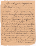 Livingston, Robert, Junr. addressed to Abraham Yetts [Yates] Junr. Esqr., High Sheriff for the City and County of Albany