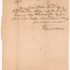 Swart, Dirck, addressed to Abraham Yates Junr, Esqr. at Albany