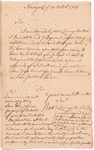 Livingston, Robert, Junr., addressed to Abraham Yettes [Yates] Esqr., High Sheriff of the City and County of Albany