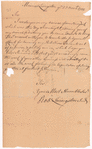 Livingston, Robert, Junr., addressed to Abraham Yetts [Yates] Esqr., High Sheriff for the City and County of Albany