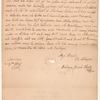 Werth, Johann Jacob, addressed to Mstr. Abraham Yates, Sheriff lieving [living] in Albany