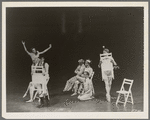 New York City Ballet's Tanaquil LeClercq, George Balanchine, Richard Thomas and Barbara Fallis in Jerome Robbins' The concert