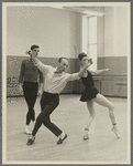 New York City Ballet rehearsal which includes both George Balanchine and Jacques D’Amboise
