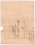 Livingston, Robert, Junr., addressed to Abraham Yetts [Yates] Junr. Esqr., Sheriff of County of Albany