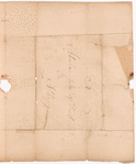 Wendell, Henry I., addressed to Abraham Yates Esq., Sheriff in Albany