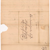 Livingston, Robert, Junr., addressed to Abraham Yates Esqr., High Sheriff of City and County of Albany