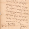 Banyar, [Goldsbrow], addressed to Abraham Yates Junr. Esqr., High Sheriff of Albany