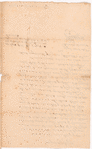 Banyar, [Goldsbrow], addressed to Abraham Yates Junr. Esqr., High Sheriff of Albany