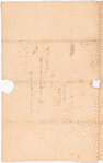 Banyar, [Goldsbrow], addressed to Abraham Yates Junr. Esqr., High Sheriff of Albany