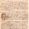 Livingston, Robert, Junr., addressed to Abraham Yates Junr. Esqr. at Albany