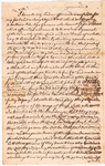 Livingston, Robert, Junr., addressed to Abraham Yates Junr. Esqr. at Albany