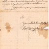 Livingston, Robert, Junr., addressed to Abraham Yates Junr. Esqr. at Albany