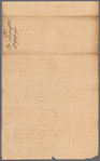 Livingston, Robert, Junr., to Abraham Yates Junr